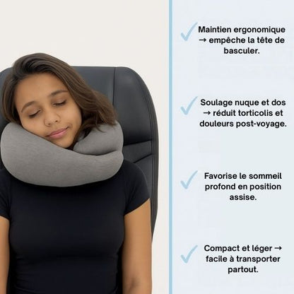 Somniaway | Coussin de voyage ergonomique
